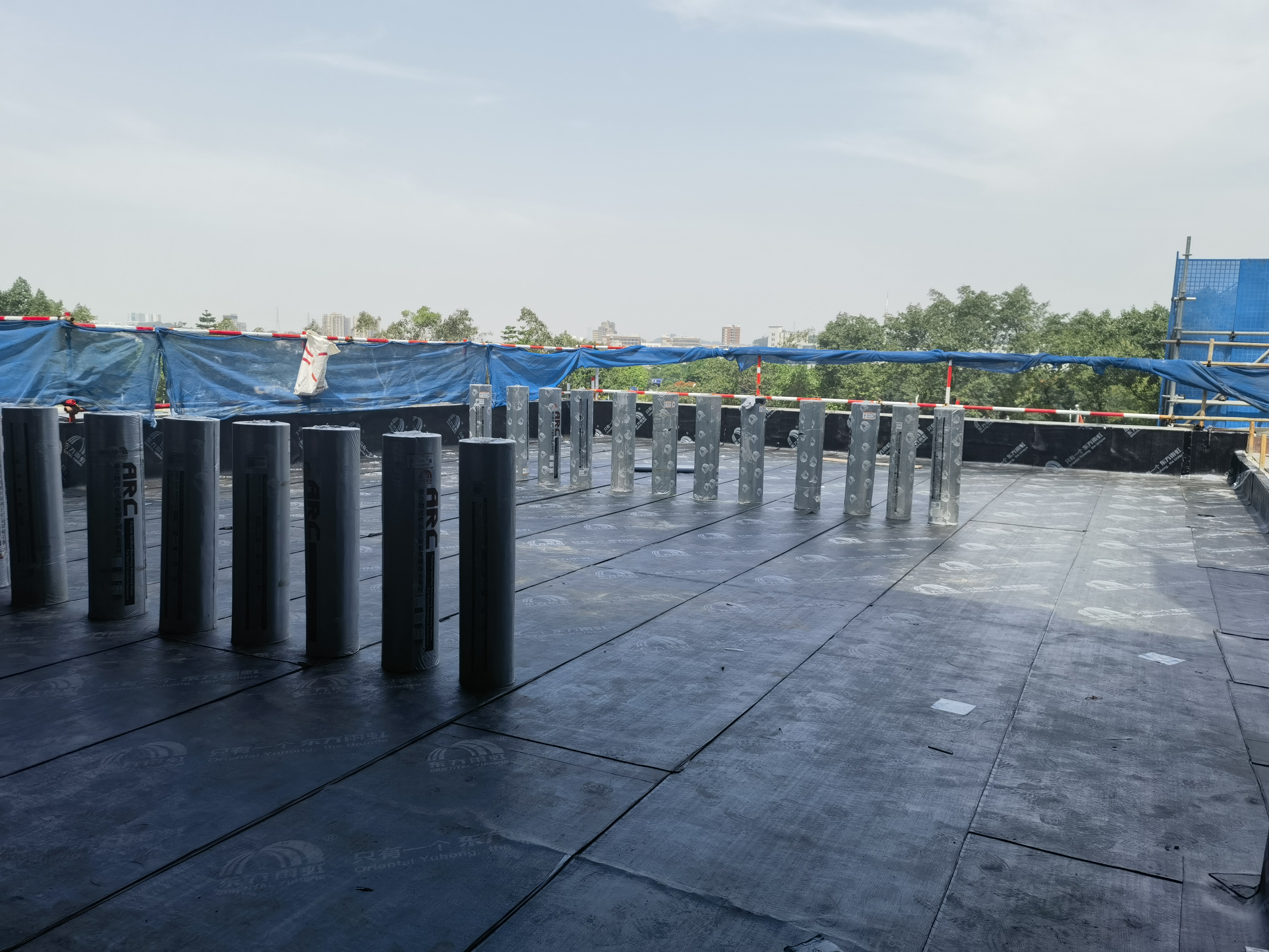 商业综合体屋面防水工程施工图